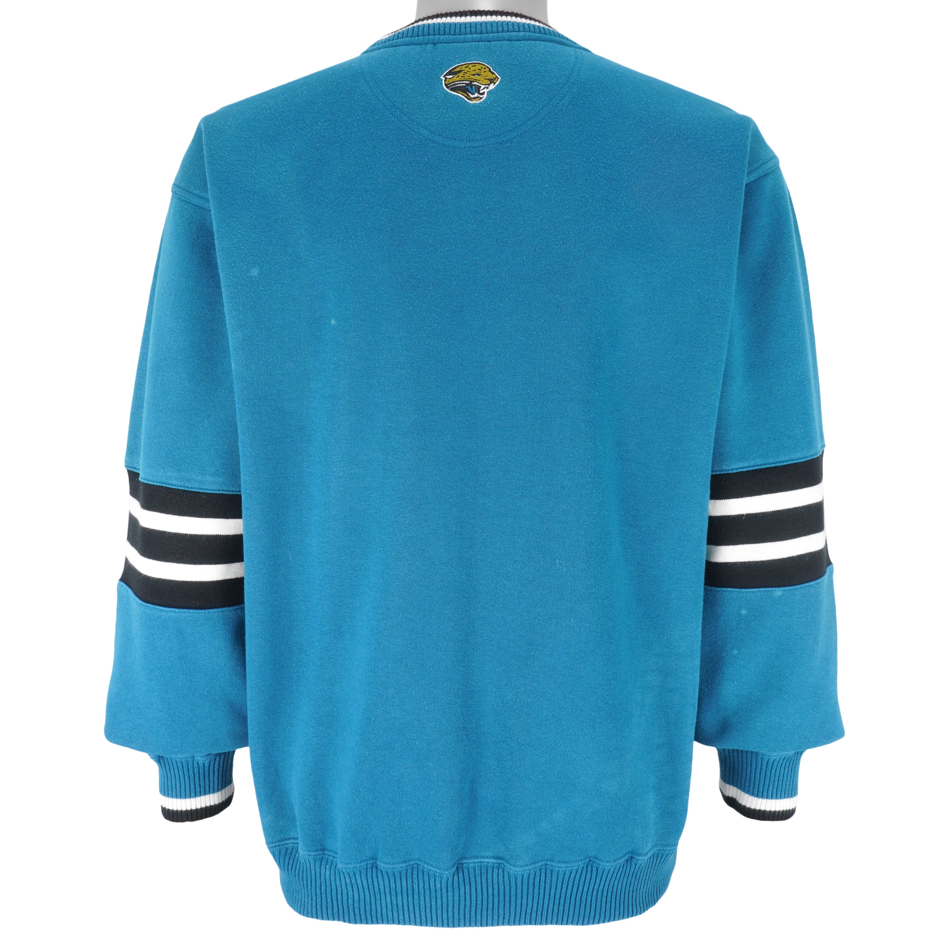 NFL (Lee) - Jacksonville Jaguars Crew Neck Sweatshirt 1990s Medium Vintage Retro Football