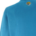 NFL (Lee) - Jacksonville Jaguars Crew Neck Sweatshirt 1990s Medium Vintage Retro Football