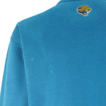 NFL (Lee) - Jacksonville Jaguars Crew Neck Sweatshirt 1990s Medium Vintage Retro Football