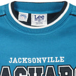 NFL (Lee) - Jacksonville Jaguars Crew Neck Sweatshirt 1990s Medium Vintage Retro Football