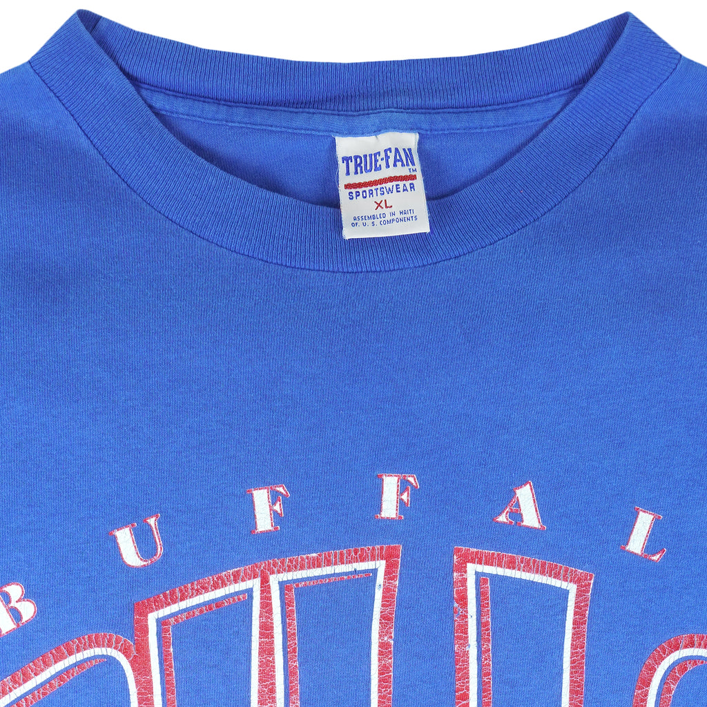 NFL (True Fan) - Buffalo Bills Crew Neck Sweatshirt 1996 X-Large Vintage Retro Football