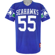 NFL (Rawlings) - Seattle Seahawks Single Stitch T-Shirt 1990s X-Large Vintage Retro College