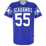 NFL (Rawlings) - Seattle Seahawks Brian Bosworth No. 55 Jersey 1980s Large