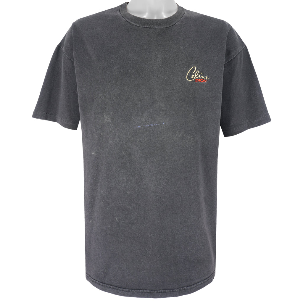 Vintage (Hanes) - Dion Celine Falling Into You T-Shirt 1990s X-Large Vintage Retro