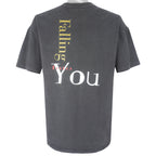 Vintage (Hanes) - Dion Celine Falling Into You T-Shirt 1990s X-Large Vintage Retro