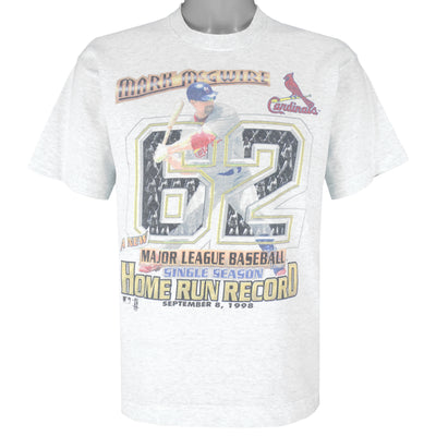 MLB (Pro Player) - St. Louis Cardinals Mark McGwire Home Run Record T-Shirt 1998 Medium