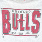 NBA (Salem) - Grey Chicago Bulls T-Shirt 1991 X-Large Vintage Retro Basketball