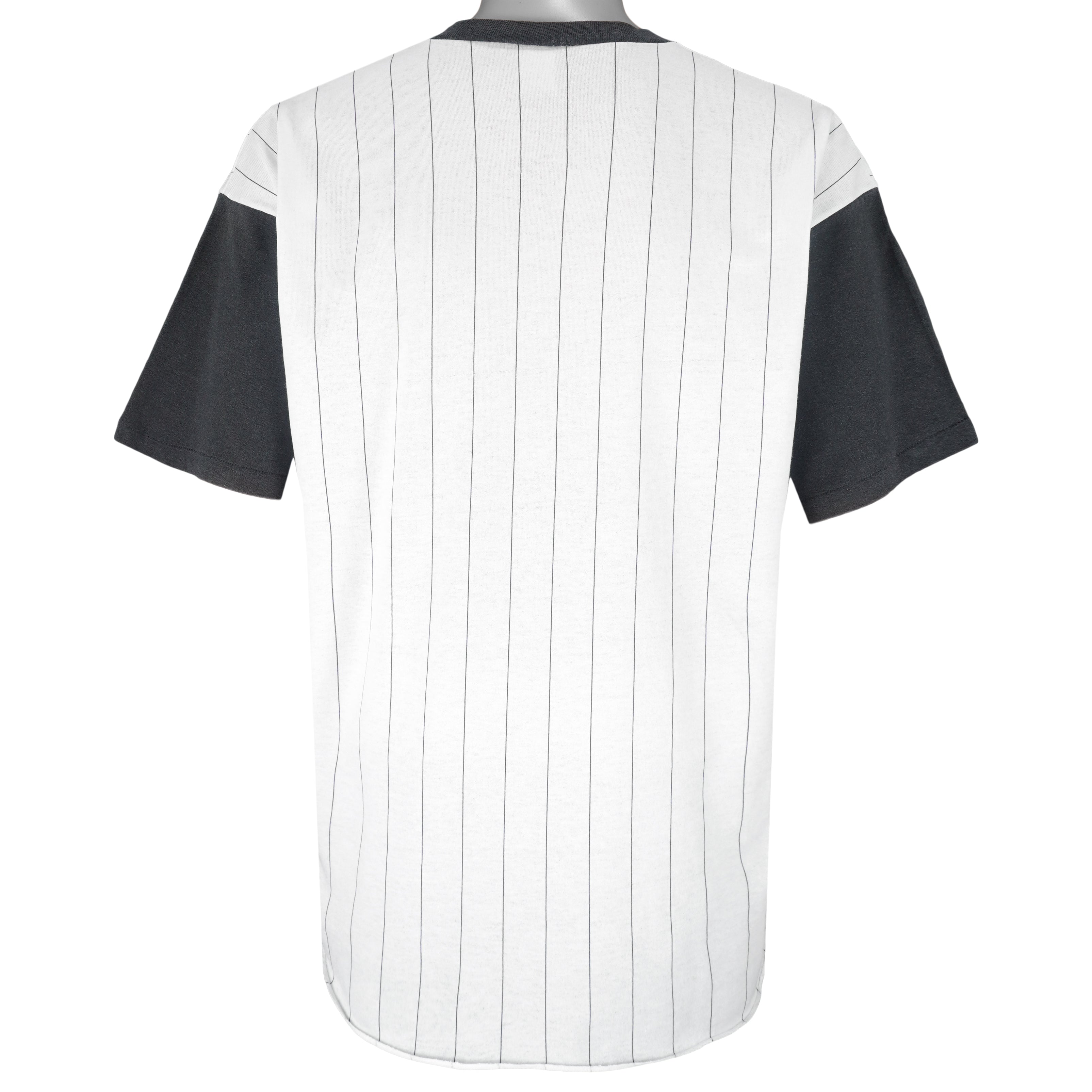 Vintage Starter MLB Baltimore Orioles Baseball Jersey XL Black Gray Sewn
