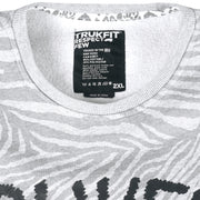 Vintage (TRUKFIT) - Grey Neck Sweatshirt 2000s XX-Large Vintage Retro