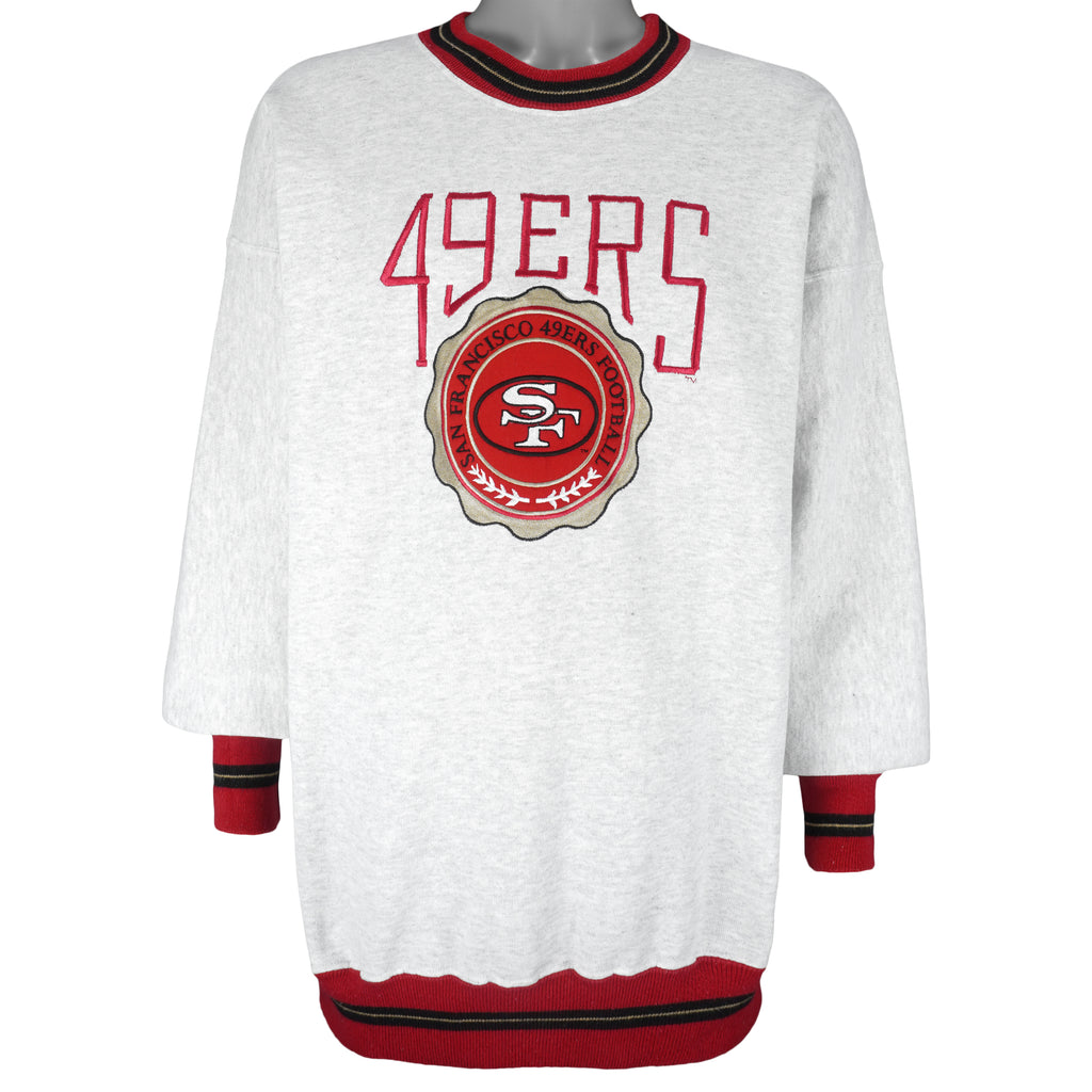 NFL (Legends) - San Francisco 49ers Crew Neck Sweatshirt 1990s X-Large Vintage Retro Football
