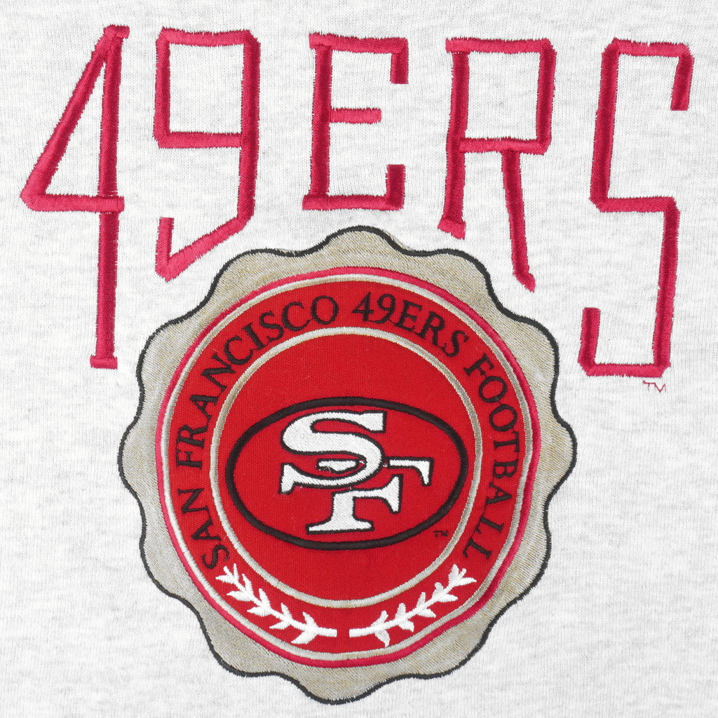 NFL (Legends) - San Francisco 49ers Crew Neck Sweatshirt 1990s X-Large Vintage Retro Football