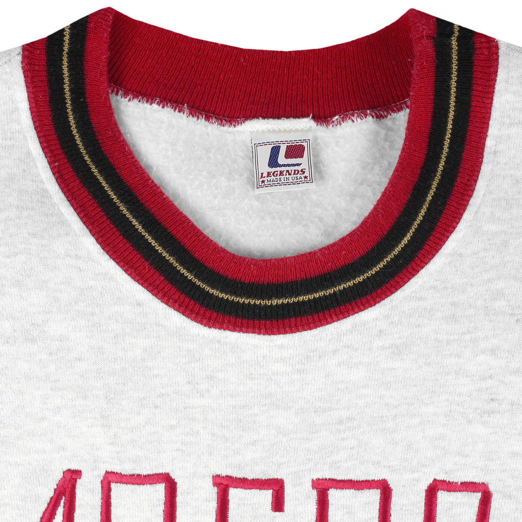 NFL (Legends) - San Francisco 49ers Crew Neck Sweatshirt 1990s X-Large Vintage Retro Football