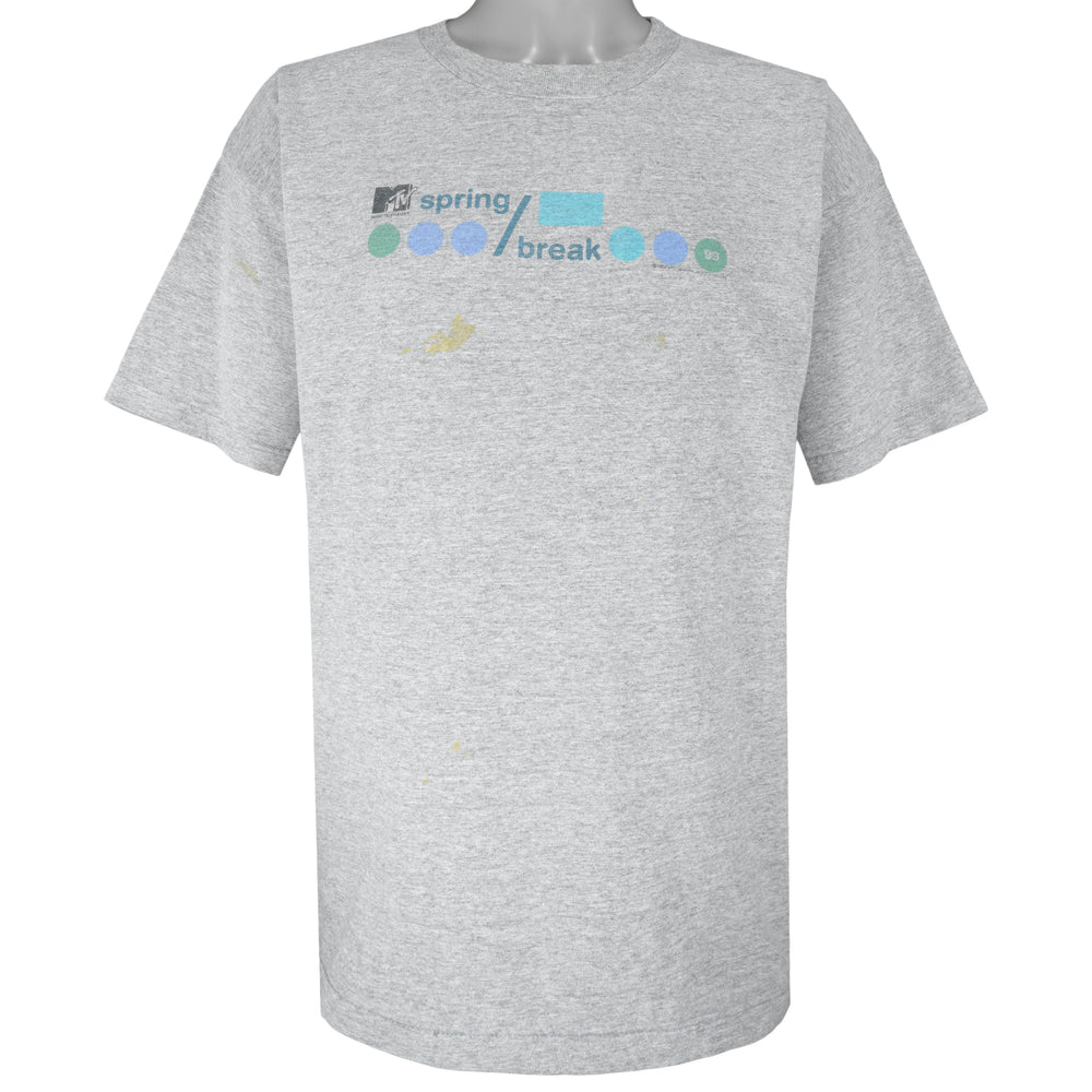 Vintage - MTV Spring Break Single Stitch T-Shirt 1998 X-Large Vintage Retro