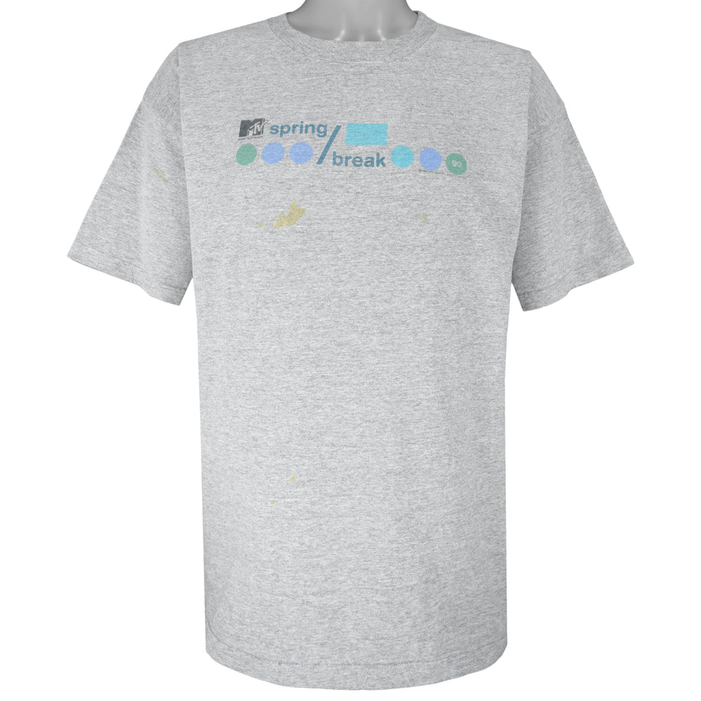 Vintage - MTV Spring Break Single Stitch T-Shirt 1998 X-Large Vintage Retro