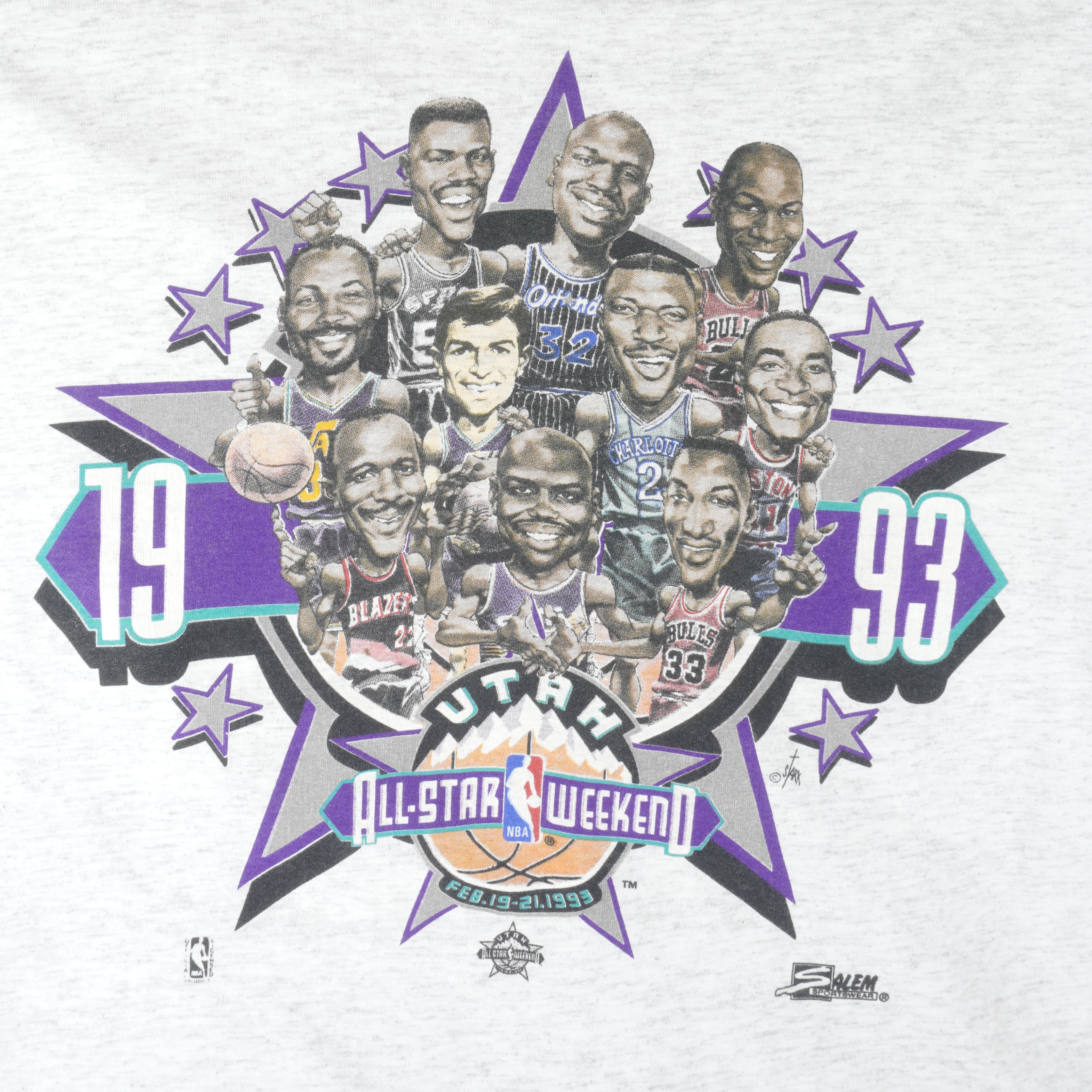 Vintage nba all star deals shirts