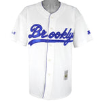 Starter - Brooklyn Dodgers Button-Up Jersey 1990s Large