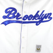 Starter - L.A. Dodgers Brooklyn Button-Up Jersey T-Shirt 1990s Medium Vintage Retro Baseball