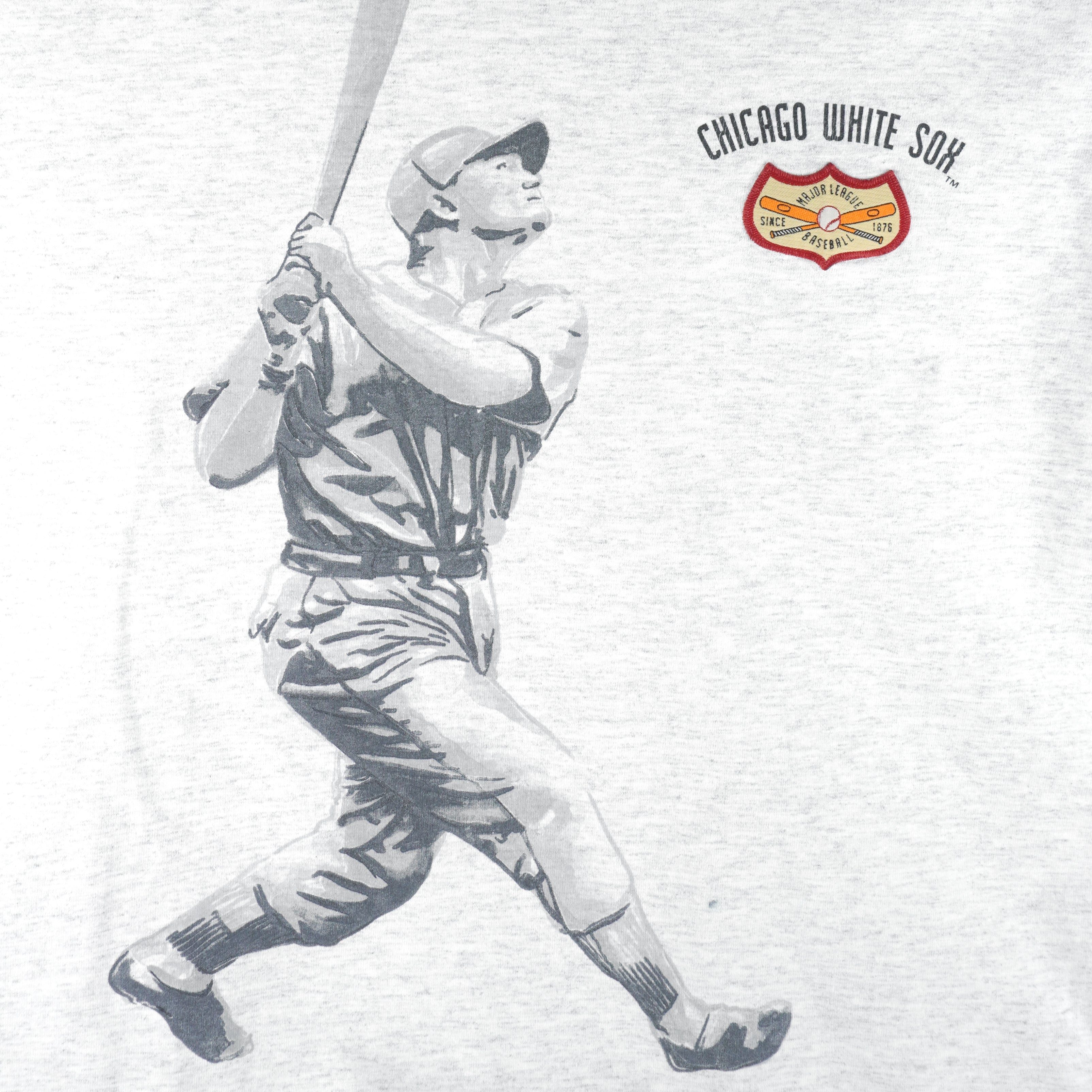 MLB (Nutmeg) - Chicago White Sox Single Stitch T-Shirt 1990s X-Large Vintage Retro Baseball