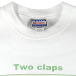 Vintage - Two Claps & a Ric Flair Crew Neck Sweatshirt 1990s X-Large Vintage Retro