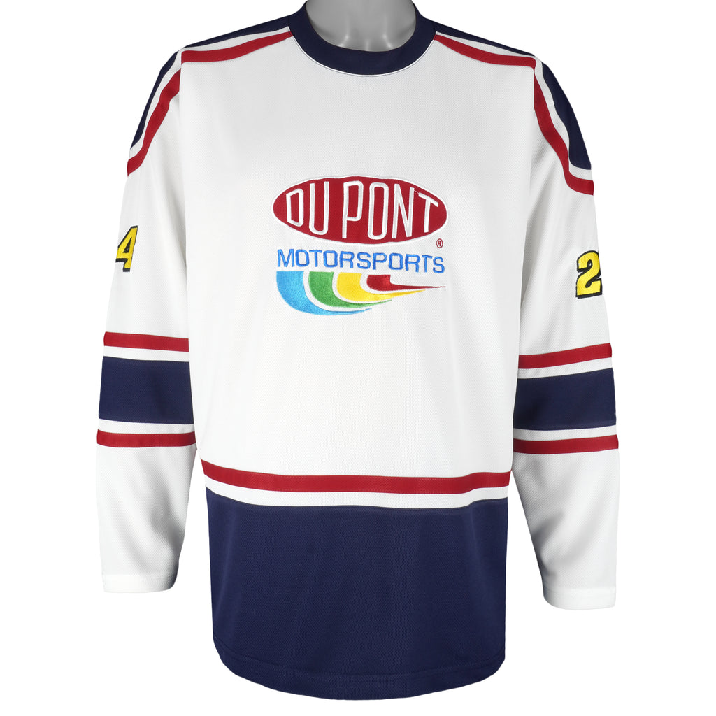 NASCAR (Winner Circle) - Jeff Gordon DuPont Jersey 1990s Medium Vintage Retro