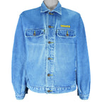 Vintage - La Poste Button-Up Denim Jacket 1990s Large Vintage Retro
