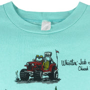 Vintage - Whistlin Jack Lodge Crew Neck Sweatshirt 1994 Medium Vintage Retro