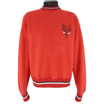 NBA (The Game) - Chicago Bulls Turtleneck Sweatshirt 1990s Large Vintage Retro Basketball