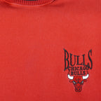 NBA (The Game) - Chicago Bulls Turtleneck Sweatshirt 1990s Large Vintage Retro Basketball