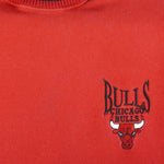 NBA (The Game) - Chicago Bulls Turtleneck Sweatshirt 1990s Large Vintage Retro Basketball