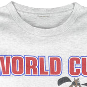 Vintage - World Cup USA Striker Pup Mascot Single Stitch T-Shirt 1994 X-Large Vintage Retro Football