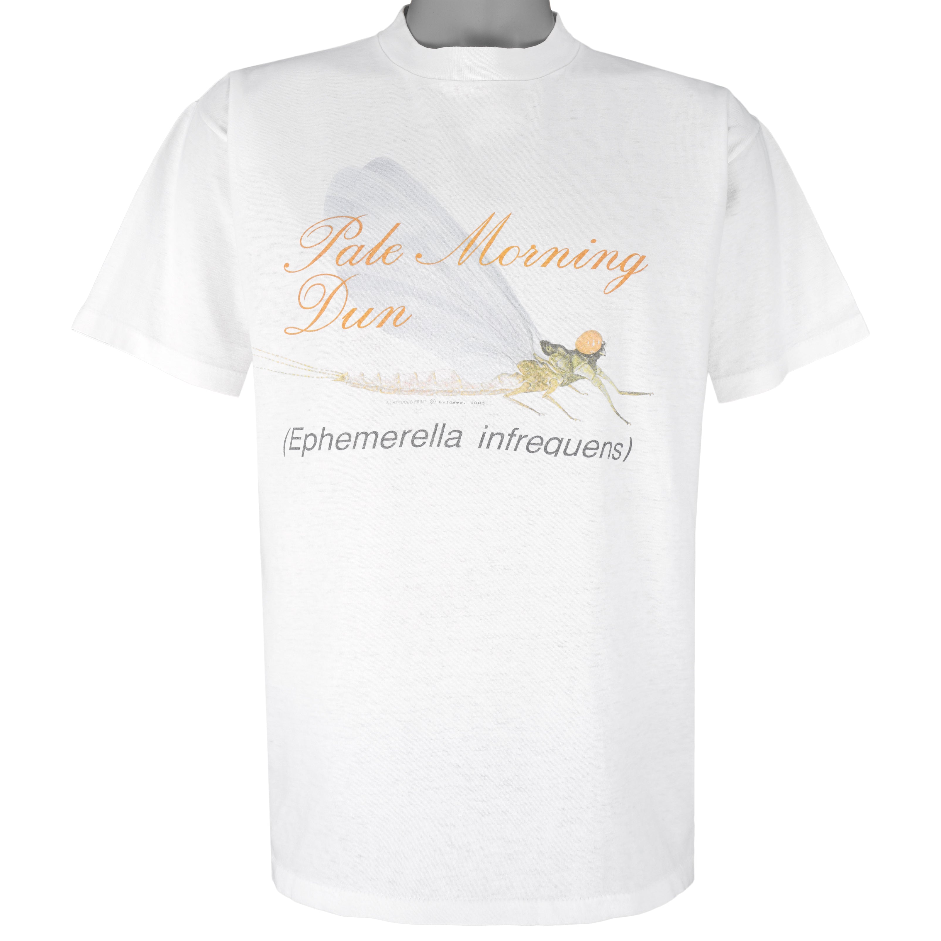 Vintage (Oneita) - Ephemeralla Infrequens Single Stitch T-Shirt 1990s Large Vintage Retro