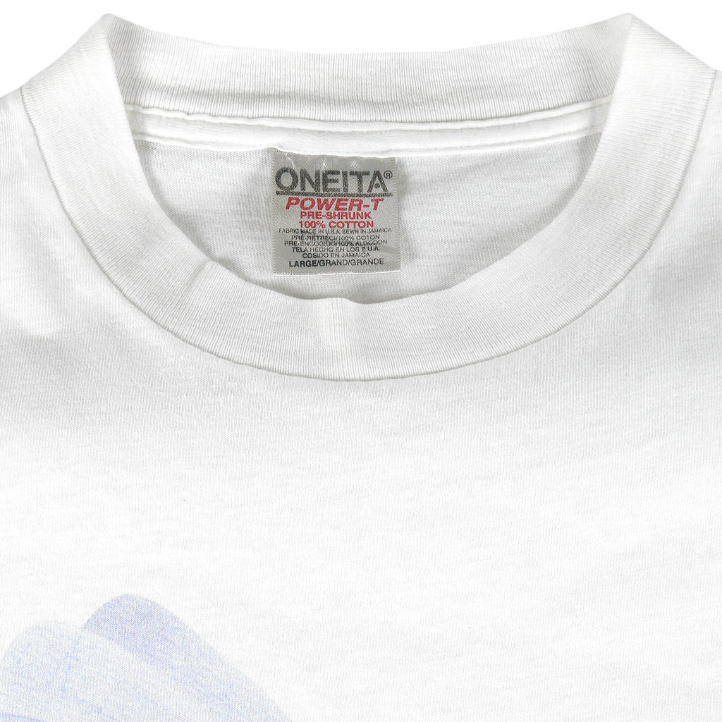 Vintage (Oneita) - Ephemeralla Infrequens Single Stitch T-Shirt 1990s Large Vintage Retro