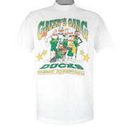 NCAA - University of Oregon Ducks Green's Gang T-Shirt 1995 Large Vintage Retro College