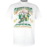 NCAA (Hanes) - University of Oregon Ducks Green's Gang T-Shirt 1995 Large
