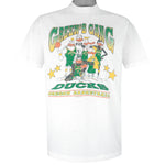 NCAA - University of Oregon Ducks Green's Gang T-Shirt 1995 Large Vintage Retro College