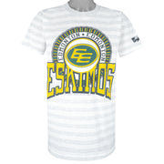 CFL - Edmonton Eskimos Football Club T-Shirt 1992 Large Vintage Retro Football
