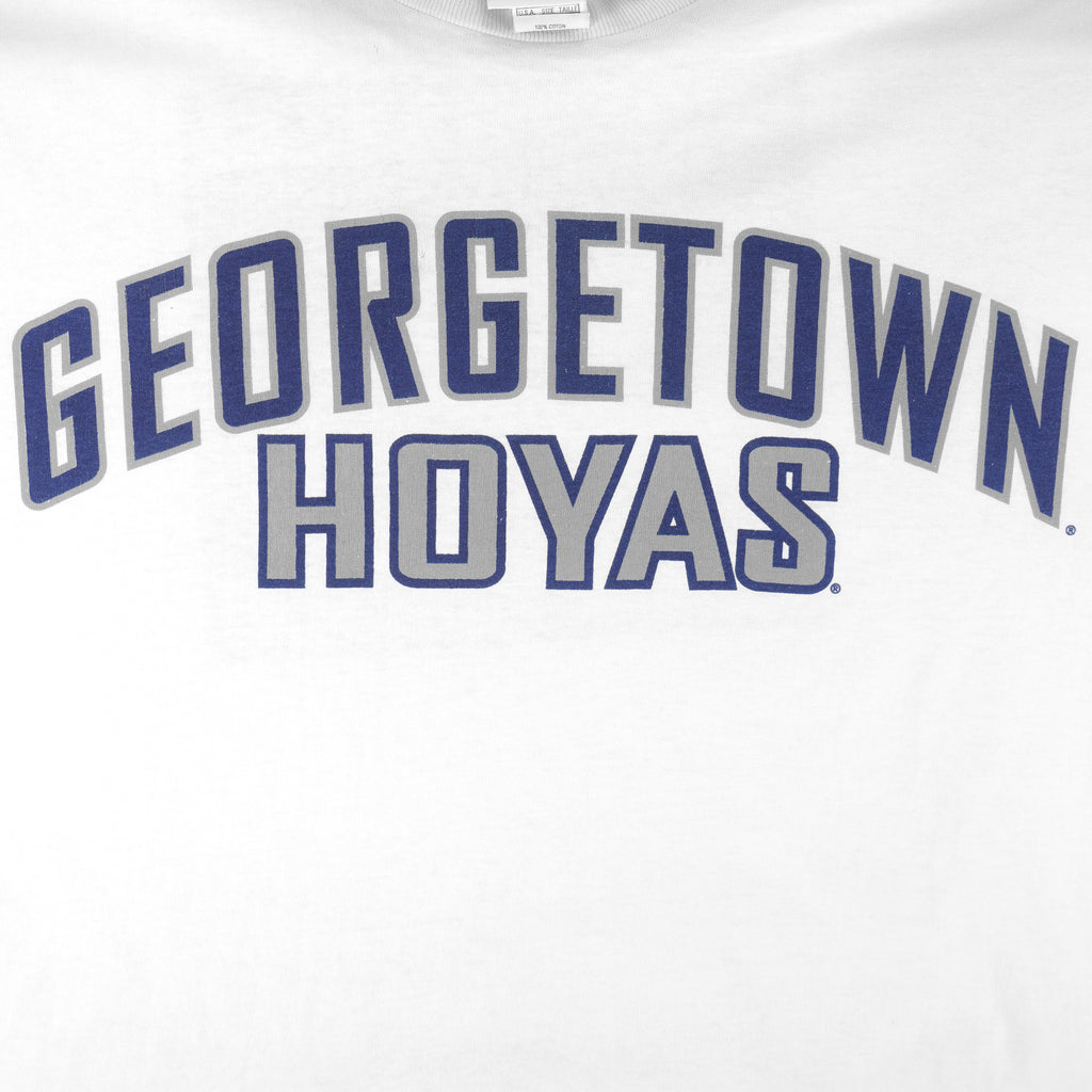 Nike - University of Georgetown Hoyas T-Shirt 1990s X-Large Vintage Retro