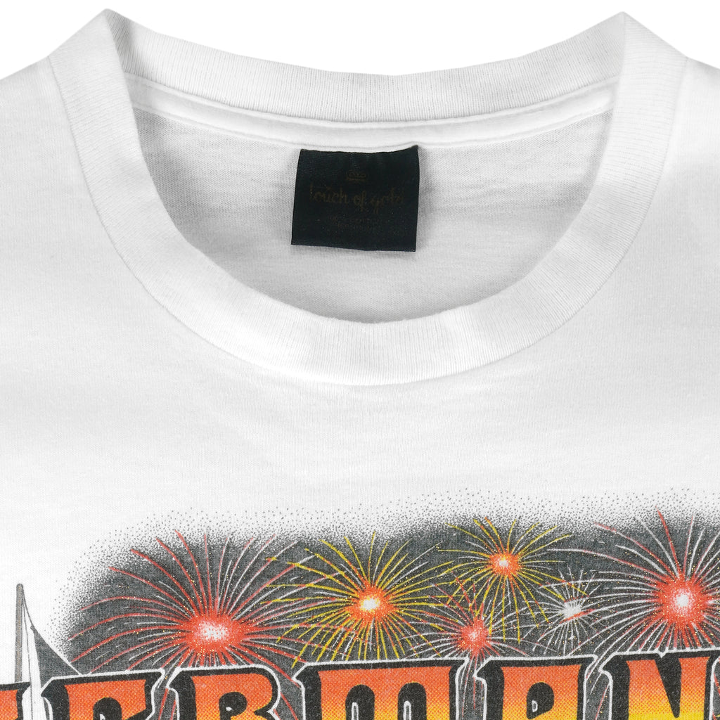 Vintage (Touch Of Gold) - Germany Unity And Right And Freedom T-Shirt 1990s X-Large Vintage Retro