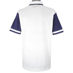 FILA - Blue & White Tennis T-Shirt 1990s Large Vintage Retro