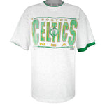 NBA (Salem) - Boston Celtics Roll Em Ups T-Shirt 1991 X-Large