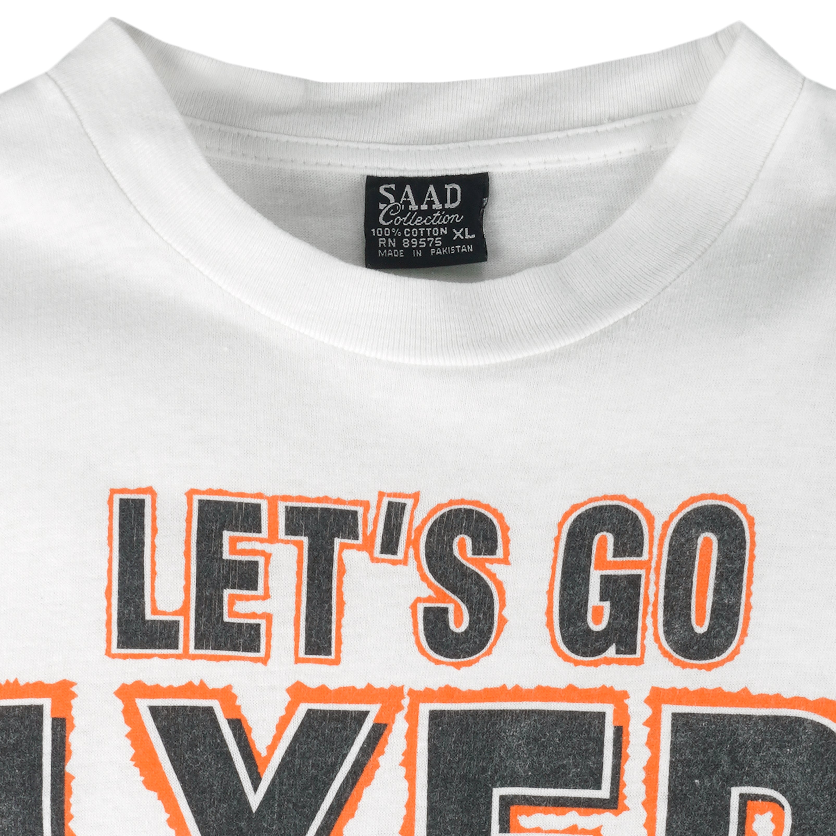 NHL (Saad) - Philadelphia Flyers Show Me The Cup T-Shirt 1997 X-Large Vintage Retro Hockey