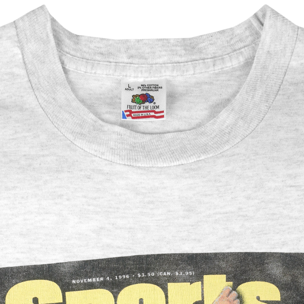 MLB (Front Pages) - New York Yankees World Series Hero T-Shirt 1996 Large Vintage Retro Baseball