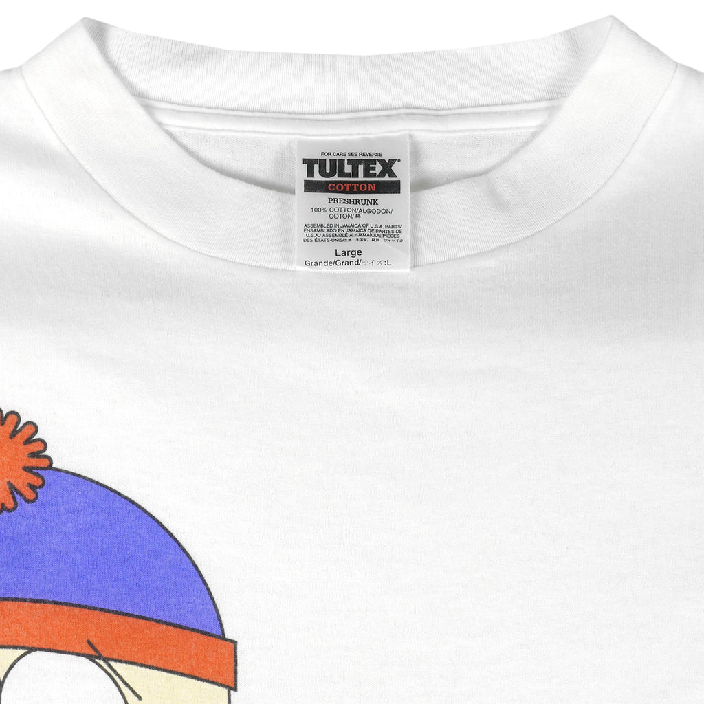 Vintage (Tultex) - South Park Oh My God They Killed Kenny T-Shirt 1997 Large Vintage Retro