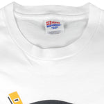 NBA (Hanes) - Detroit Pistons Basketball Single Stitch T-Shirt 1990s Large Vintage Retro Basketball