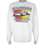 Vintage - Riverhead Raceway Crew Neck Sweatshirt 1990s X-Large Vintage Retro