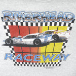 Vintage - Riverhead Raceway Crew Neck Sweatshirt 1990s X-Large Vintage Retro