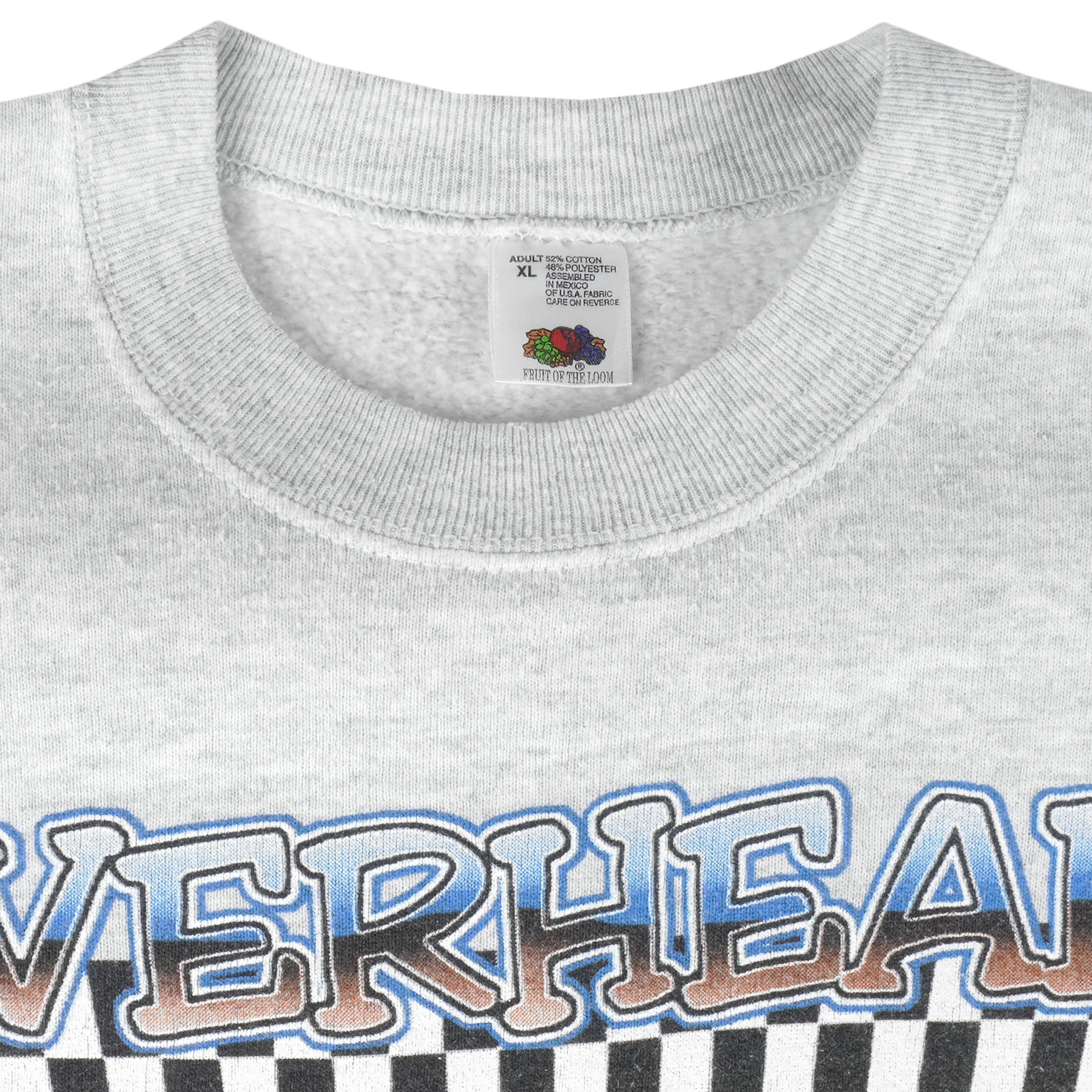 Vintage - Riverhead Raceway Crew Neck Sweatshirt 1990s X-Large Vintage Retro