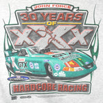 NASCAR (Gildan) - John Force 30 Years Heardcore Racing Crew Neck Sweatshirt 2006 Large Vintage Retro