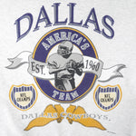 NFL (Glory Days) - Dallas Cowboys Champs Crew Neck Sweatshirt 1993 Large Vintage Retro Football