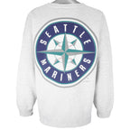 MLB (Logo 7) - Seattle Mariners Crew Neck Sweatshirt 1995 3X-Large Vintage Retro Baseball